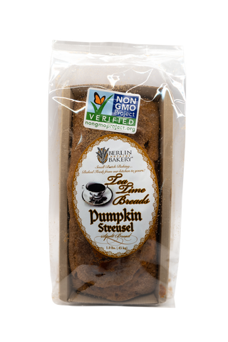 Pumpkin Streusel Spelt Bread