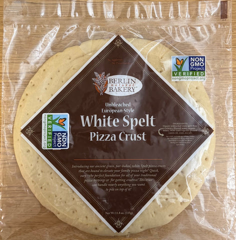 White Spelt Pizza Crust