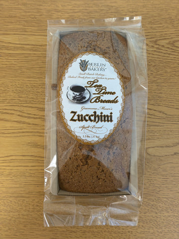 Gramma Moser's Zucchini Spelt Bread