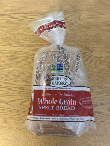 Whole Grain Spelt Bread