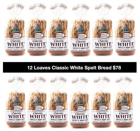12 Loaves Classic White Spelt Bread