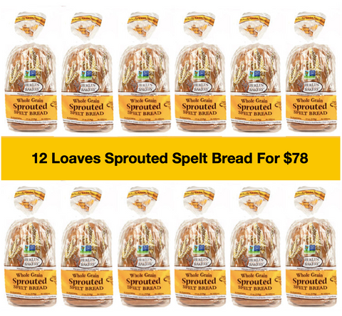 12 Loaves Sprouted Spelt Bread