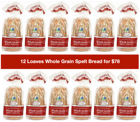 12 Loaves Whole Grain Spelt Bread